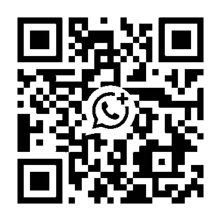 QR code linking to a WhatsApp chat with International Food Express